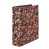 Pořadač pákový A4 - 8 cm - Káva - 10507812
