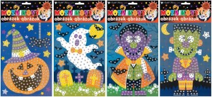Mozaika - hrací set - Halloween - 1691