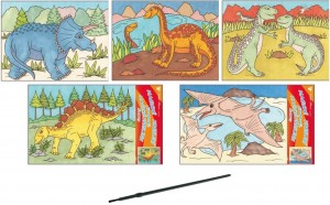 Magické malování vodou - dino - 6760
