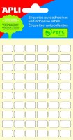 Samolepicí etikety Apli - 8 x 12 mm - 360 ks - A02667