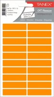 Etikety v sáčku 13 x 50 mm - oranžová - 100 ks - OFC-109