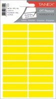 Etikety v sáčku 13 x 50 mm - neonově žlutá - 100 ks - OFC-109