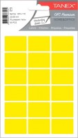Etikety v sáčku 22 x 32 mm - neon žluté - OFC-116