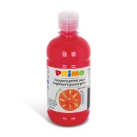 Temperová barva Primo - šarlatově červená - 500 ml - 500-380