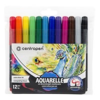 Popisovače Centropen Aquarelle - 12 ks - 8683/12