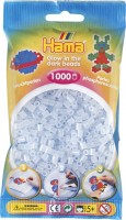 Zažehlovací korálky Midi - svítící modré, 1000 ks - H207-57