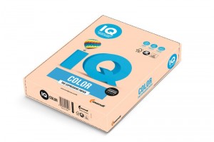 IQ Color kopírovací papír A4 - 160g/m2 - lososová - SA24