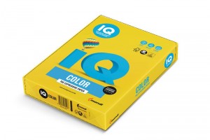 IQ Color kopírovací papír A4 - 160g/m2 - intenzivní žlutá - IG50