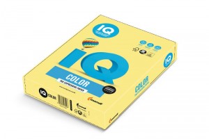 IQ Color kopírovací papír A4 - 80g/m2 - citronově žlutá - ZG34