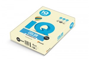 IQ Color kopírovací papír A4 - 80g/m2 - vanilková - BE66
