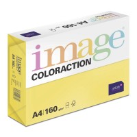 Papír Image Coloraction A4 - 160 g/m2 - sytě žlutá - 250 archů 