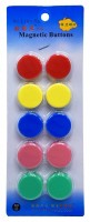 Dekorační barevné magnety - 2 cm - 10 ks - PK19-1