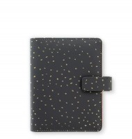 Diář Filofax Confetti - kapesní - charcoal - 028724