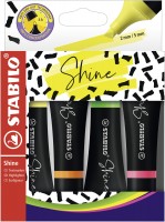Zvýrazňovač STABILO Shine - 4 ks