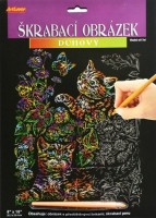 Škrabací obrázek - duhový - různé druhy - SCD-EP200