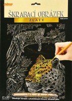 Škrabací obrázek - zlatý - různé druhy - SCC-EP200