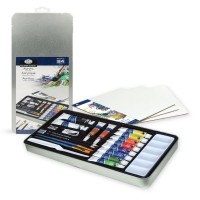 Sada akrylových barev v plechovém boxu - RSET-ART2401
