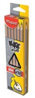 Tužka Maped Black´Peps 12 ks - tvrdost 2H - 9850023