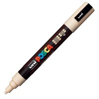 Akrylový popisovač Posca PC-5M - 1,8–2,5 mm - béžová (45)