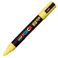 Akrylový popisovač Posca PC-5M - 1,8–2,5 mm - žlutá (2)