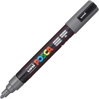Akrylový popisovač Posca PC-5M - 1,8–2,5 mm - tmavě šedá (82)