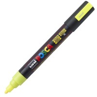 Akrylový popisovač Posca PC-5M - 1,8–2,5 mm - fluo žlutá (F2)