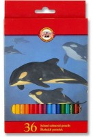 Školní pastelky - 36 ks - 3555