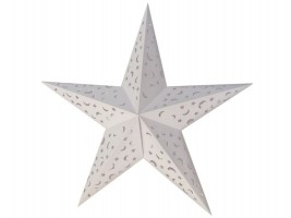 Papírová dekorace - hvězda 40 cm - 24079