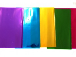 Dárkový sáček - celofánový - barevný - 30 x 40 cm - 50 ks - 14160