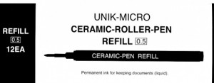 Náplň Ceramic Duo Micro - černá