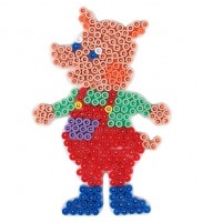Podložka k zažehlovacím korálkům MIDI - Prasátko - H318-48