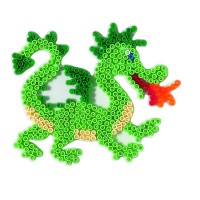 Podložka k zažehlovacím korálkům MIDI - Drak - H305