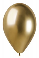 Balónky nafukovací SHINY - zlaté - 33 cm - 50 ks - GB120 88