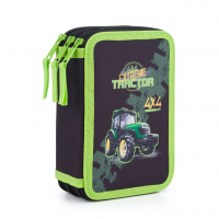 Penál 3 patra, prázdný - Traktor - 8-35822