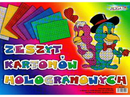 Barevné papíry - holografické - B4 - 230 g - 8 ks - 62092
