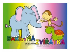 Omalovánky A5 - Barevná zvířátka - BO412