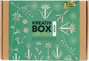 Kreativní box - Dřevo - 590 ks - F938