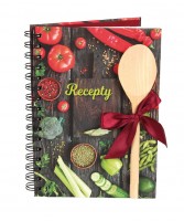 Kniha na recepty s vařečkou A5 - Vegetables - 1417777
