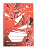 Školní sešit 544 - Optys - A5, linkovaný, 40 listů - 1725
