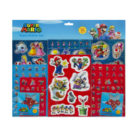 Velká sada nálepek Super Mario - 500 ks - SUMB0034