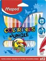 Fixy Maped - Color´Peps Jungle - 12 barev - 5420