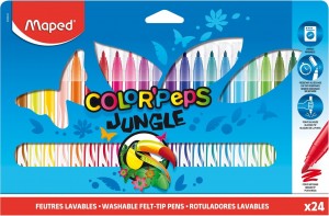Fixy Maped - Color'Peps Jungle - 24 barev