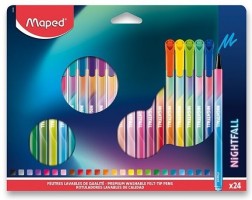 Fixy MAPED Nightfall Teens - 24 barev - 0081/9844402