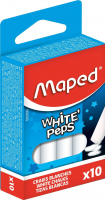 Křídy Maped - White´Peps - bílé - 10 ks 0087/9593500