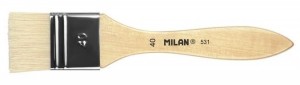 Štětec široký Milan 531 - č. 40