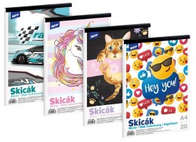 Skicák A4 - 20 listů - 7501340