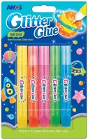 Glitrové lepidlo neon 5 ks 10,5 ml