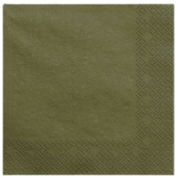 Ubrousky Maki Unicolor L - khaki - 20 ks - 005100