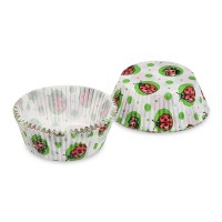 Cukrářské košíčky - berušky - 50 x 30 mm - 40 ks - 65593