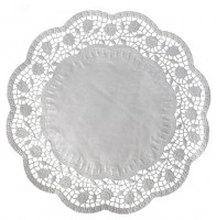 Dekorativní krajka - kulatá - průměr 36 cm
